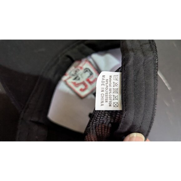 Carolina Hurricanes 25th Anniversary Hat Black Mesh Adjustable Cap hat  snap bac - Picture 5 of 11